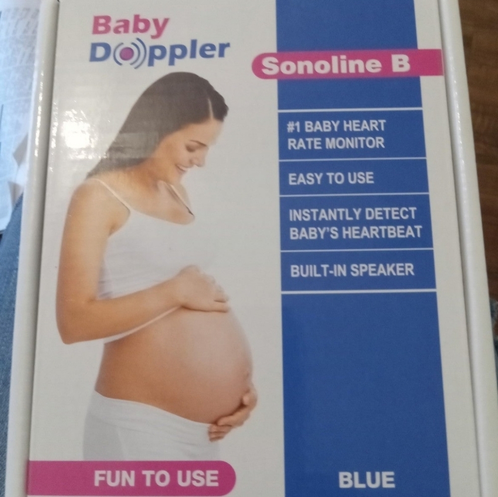 Baby Doppler Sonoline B fetal heart rate monitor BLUE
